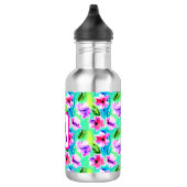 Bouteille D'eau Fleurs d'aquarelle monogrammes (Droite)