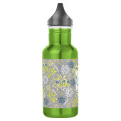 Bouteille D'eau Fleurs de bouquet minuscules lavande gris (Gauche)