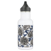 Bouteille D'eau Fleurs de cendres blanches (Droite)