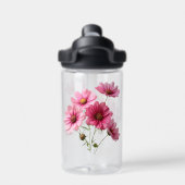 Bouteille D'eau Fleurs de Cosmos Rose-23456 (Salle de sport)