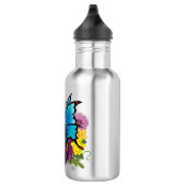 Bouteille D'eau Fleurs de papillon bleu Dragon (Droite)