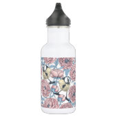 Bouteille D'eau Fleurs de pivoines et oiseaux (Droite)