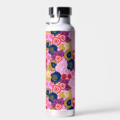 Bouteille D'eau Fleurs de printemps (Plage)
