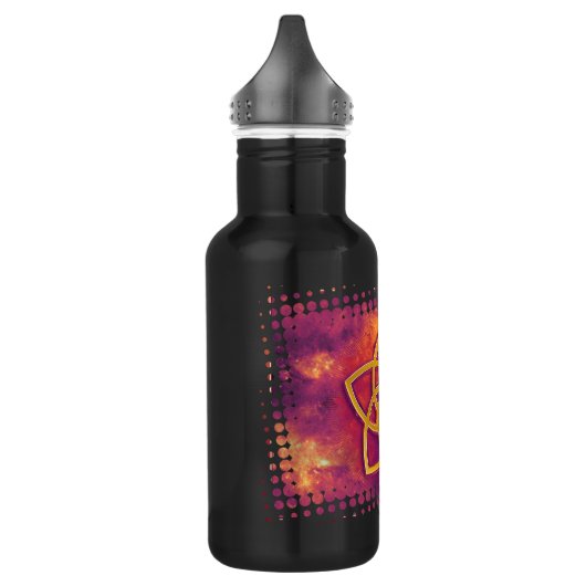 Bouteille D'eau FLEURS DE VENUS / Vénusblume OR UNIVERSE (Gauche)