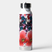Bouteille D'eau Fleurs, design japonais (Gym)