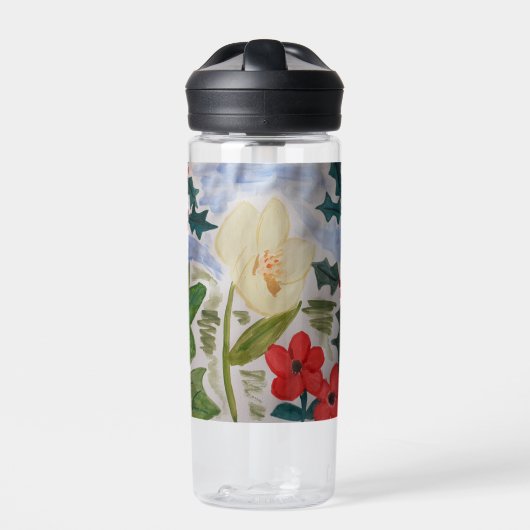 Bouteille D'eau Fleurs d'hiver & houx (Extérieur)