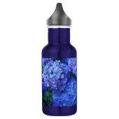 Bouteille D'eau Fleurs d'Hydrangea Bleu Floral (Gauche)