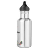 Bouteille D'eau Fleurs et espoir design (Droite)