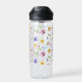 Bouteille D'eau Fleurs Floral Pattern Sublimation-95651 (Arrière)