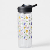 Bouteille D'eau Fleurs Floral Pattern Sublimation-95651 (Gauche)