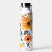 Bouteille D'eau Fleurs Floral Pattern Sublimation-95654 (Avant)