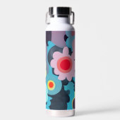 Bouteille D'eau Fleurs mod rétro (Avant)