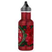 Bouteille D'eau Fleurs pour Noël (Droite)