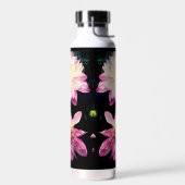 Bouteille D'eau Fleurs roses (Gauche)