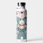 Bouteille D'eau Fleurs roses 50 Tons de Fabuleux (Plage)