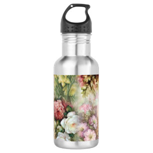 Bouteille D'eau Fleurs vintages