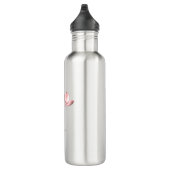 Bouteille D'eau Fleurs Vintages délicates - Elégant Imaginaire Gar (Droite)