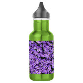 Bouteille D'eau Fleurs violettes (Gauche)