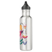 Bouteille D'eau Fleurs Whimsical (Droite)