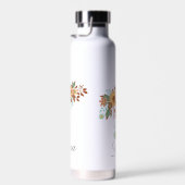 Bouteille D'eau Floral Boho moderne (Plage)