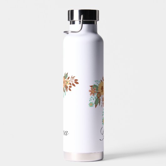 Bouteille D'eau Floral Boho moderne (Plage)