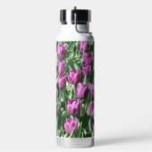 Bouteille D'eau Floral de tulipe pourpre (Gym)