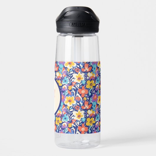 Bouteille D'eau Floral Initial Water Bottle (Arrière)