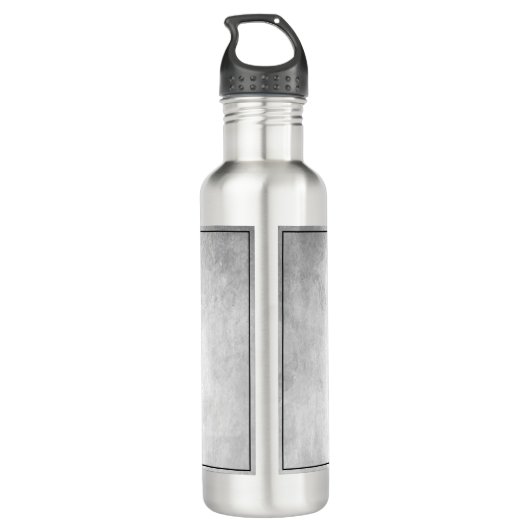 Bouteille D'eau Floral papillon arc-en-ciel personnalisé (Dos)