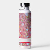 Bouteille d'eau Floral Rouge Mulberry (Plage)