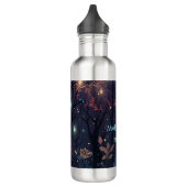 Bouteille D'eau Floral Spray Fantasy Art Wedding Bride  (Gauche)