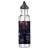 Bouteille D'eau Floral Spray Fantasy Art Wedding Bridesmaid (Gauche)
