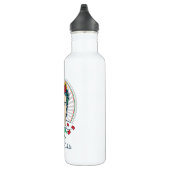 Bouteille D'eau Floral vintage de Frida Kahlo | (Droite)