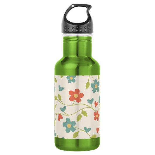 Bouteille d'eau florale (Devant)