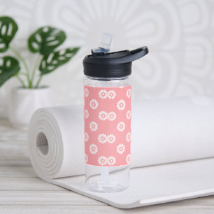 Bouteille d'eau florale d'été - 20oz sans BPA