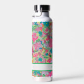 Bouteille d'eau florale Pastel Sunny (Plage)