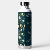 Bouteille d'eau florale personnalisée (Droite)