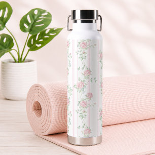Bouteille d'eau florale Rose Rose