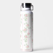 Bouteille d'eau florale Rose Rose (Arrière)