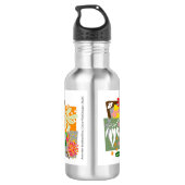 Bouteille D'eau Flore autochtone australienne BUSHLAND - (Dos)