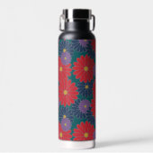Bouteille D'eau Flore de automne scintillante (Avant)