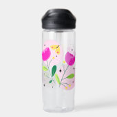 Bouteille D'eau Flores brillantes (Arrière)