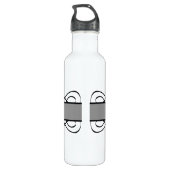 Bouteille D'eau Flourish Gray Deco (Dos)