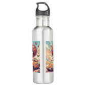 Bouteille D'eau Flower Power Ride Water Bottle (Dos)