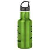 Bouteille D'eau Flûte panique dans mes gènes (Devant)