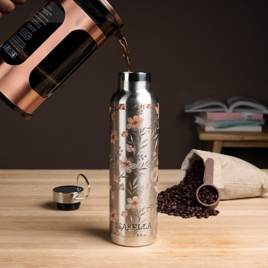 Bouteille D'eau Flux Azure (Café (pivoté))