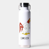 Bouteille D'eau Foghorn Leghorn | Ajouter Votre Nom (Avant)