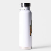 Bouteille D'eau Foliage d'automne sur Katahdin dans le Maine (Plage)