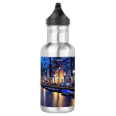 Bouteille D'eau Fond d'écran de nuit Amsterdam-67657 (Droite)