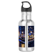 Bouteille D'eau Fond d'écran de nuit Amsterdam-67657 (Dos)