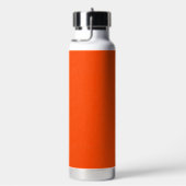 Bouteille D'eau Fond orange texturé calme et simple (Évier)